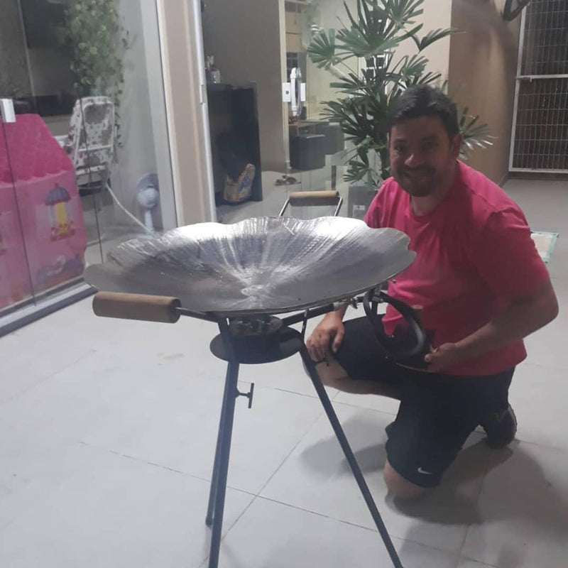 Tacho de Arado Original 41cm em Aço Carbono